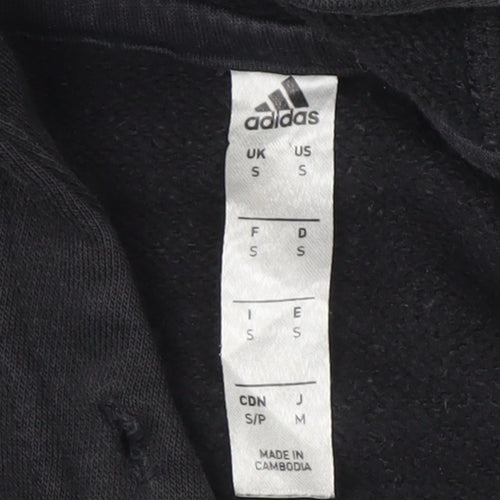 Adidas Men's Black Hoodie Pullover Size S Logo
