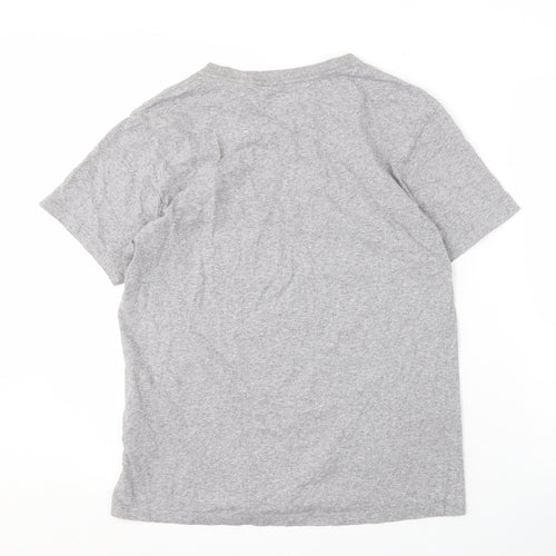 Levi's Men's Grey Cotton Short Sleeve T-Shirt S