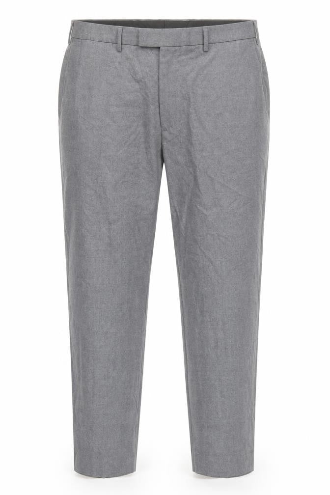 Front view of Marks & Spencer Grey Men's Dress Pants, size 42