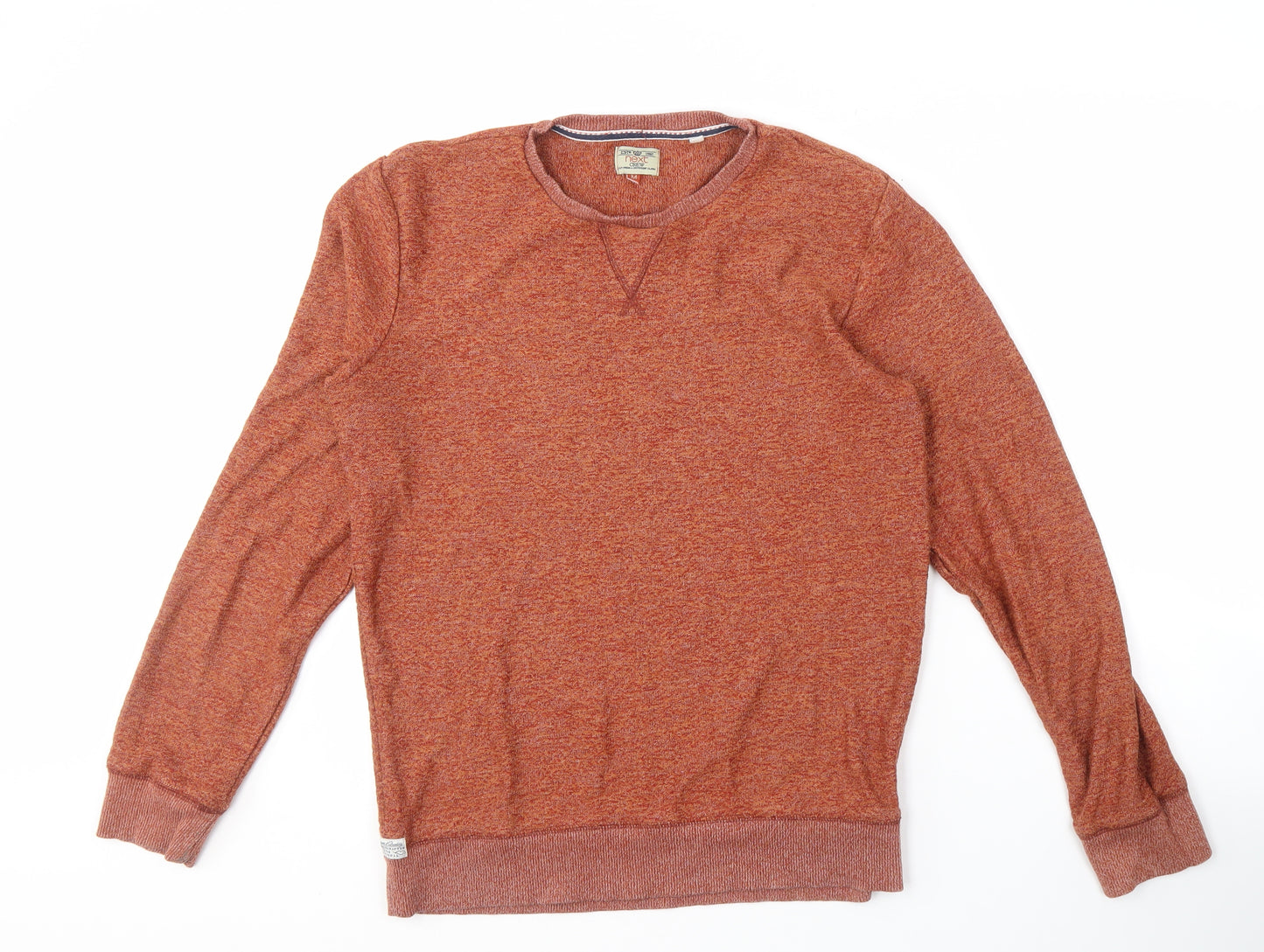 Next Men's Red M Crew Neck Sweatshirt Pullover