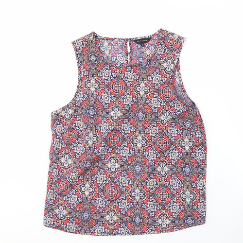 New Look Women's Multicoloured Tank Top Size 14