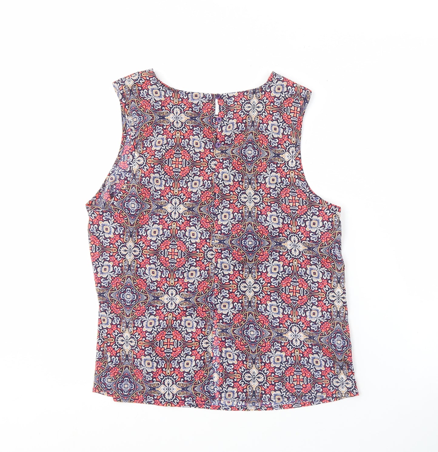 New Look Women's Multicoloured Tank Top Size 14