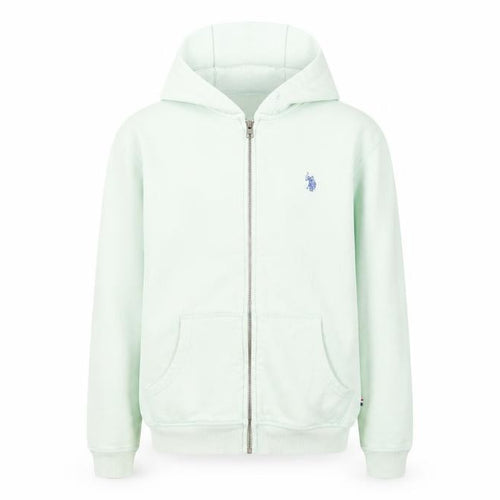 U.S. Polo Assn. Girls Green Full Zip Hoodie 14-15 Years
