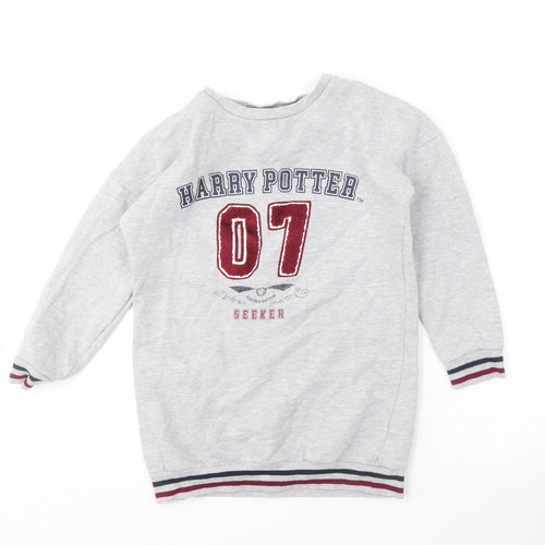 Harry Potter Boys Grey Sweatshirt 11-12 Years Pullover