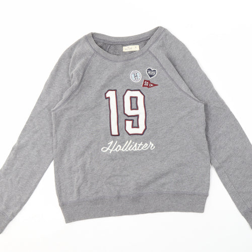 Hollister Women’s Grey M Pullover Sweatshirt