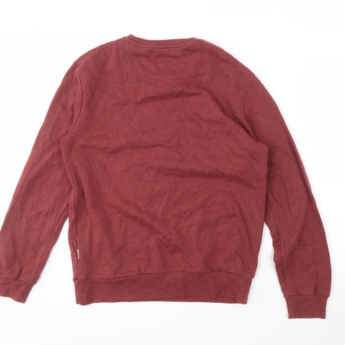 Cotton On Men’s Red Graphic Pullover Sweatshirt S
