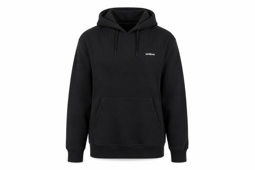 Front view of LA Gear Women's Black Pullover Hoodie, size 12