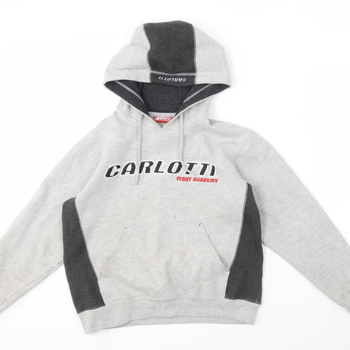 Carlotti Boys Grey Pullover Hoodie - Size L