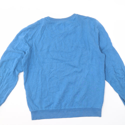Jack Wills Men's Blue Pullover Sweatshirt M