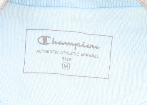 Champion Unisex Blue/Grey Track Jacket M