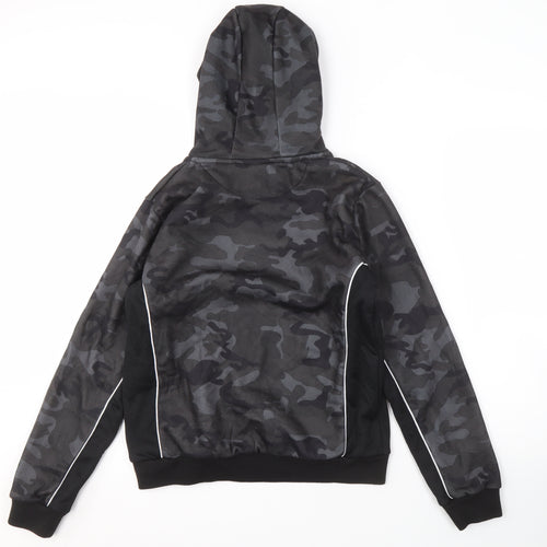 Everlast Boys Black Camouflage Pullover Hoodie 13 Years