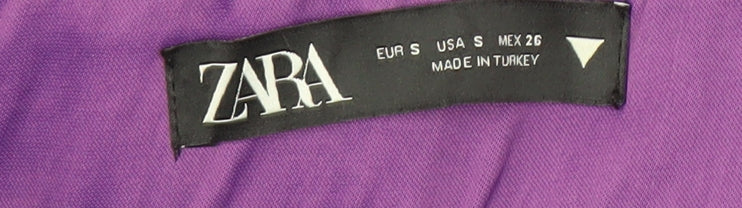 Zara Women's Purple Trousers - Size S