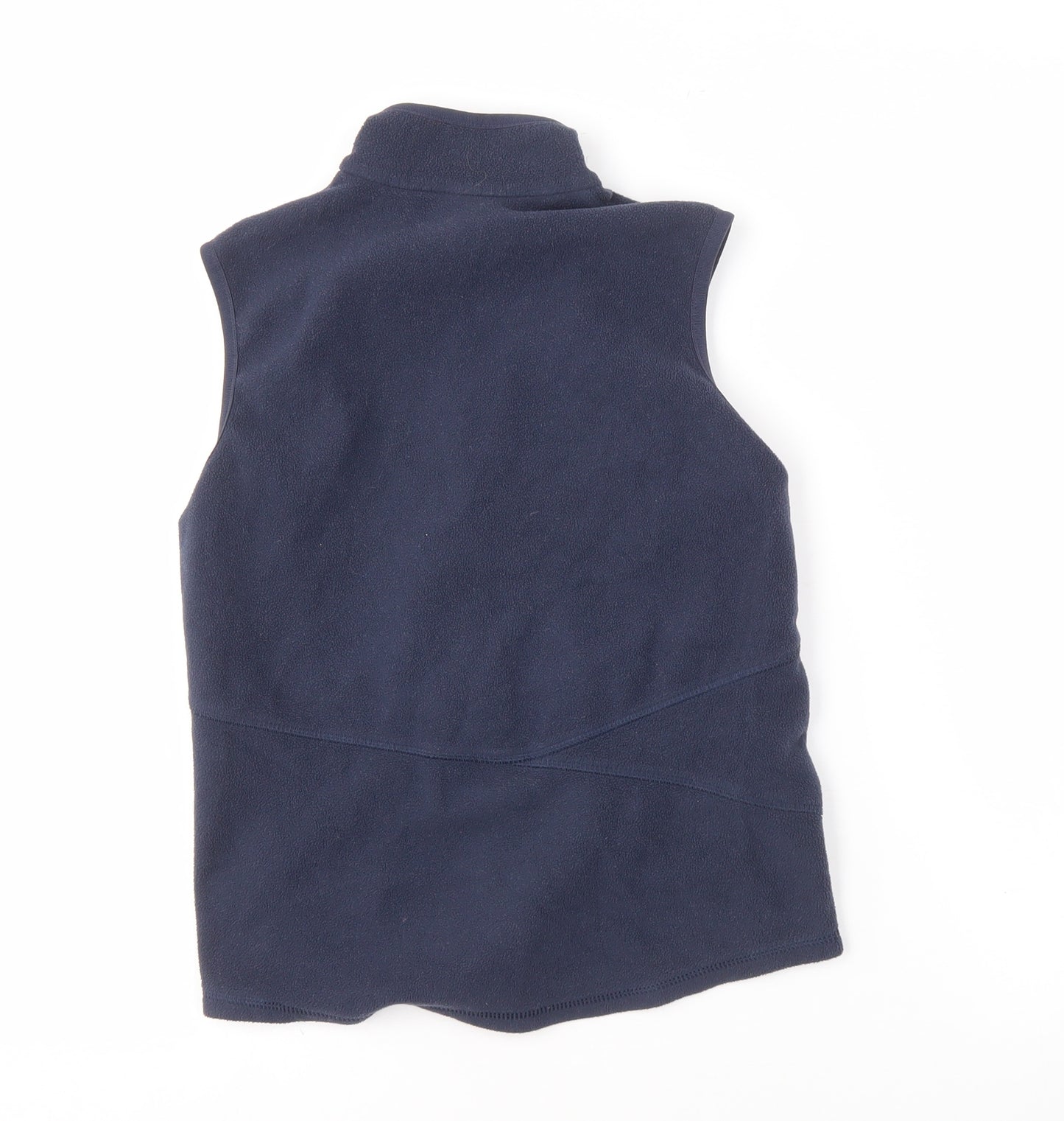 Quechua Girls' Blue Fleece Jacket, Size 9-10, Lightweight Activewear