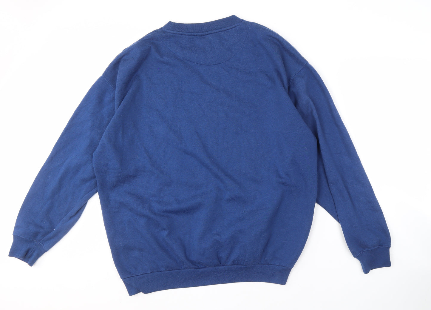 C&A Men's Blue Pullover Sweatshirt XL Crew Neck