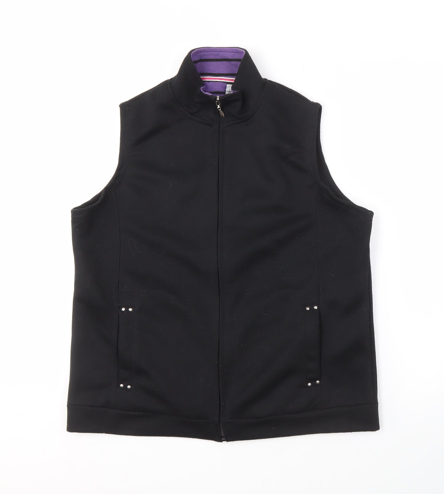 Alexara Women's Black Waistcoat Size 12 Regular