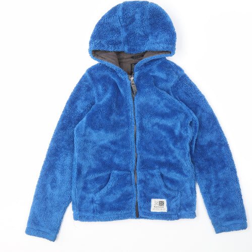 Karrimor Boys Blue Hooded Mid-Length Jacket 9-10 Years