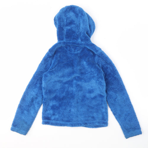 Karrimor Boys Blue Hooded Mid-Length Jacket 9-10 Years