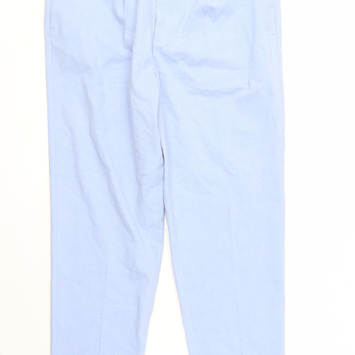 ASOS Men's Light Blue Trousers, 32 Waist, 32 Leg
