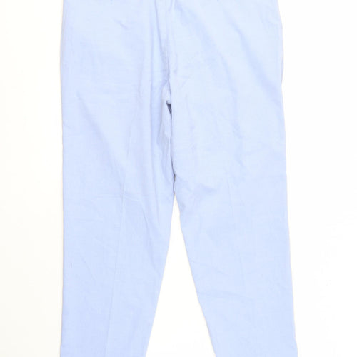 ASOS Men's Light Blue Trousers, 32 Waist, 32 Leg