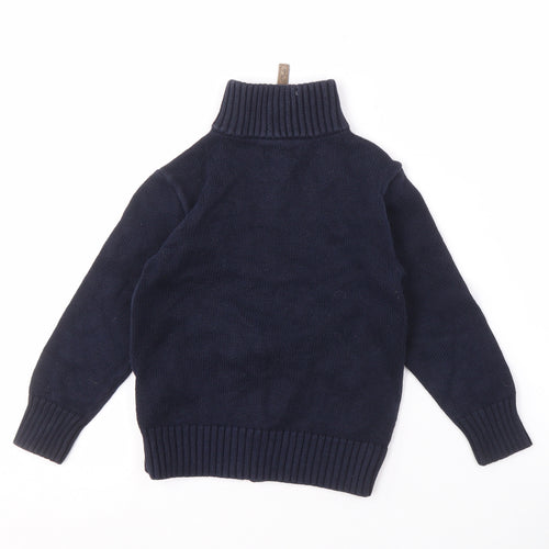 Polo Ralph Lauren Boys Blue Full Zip Jumper, 5 Years