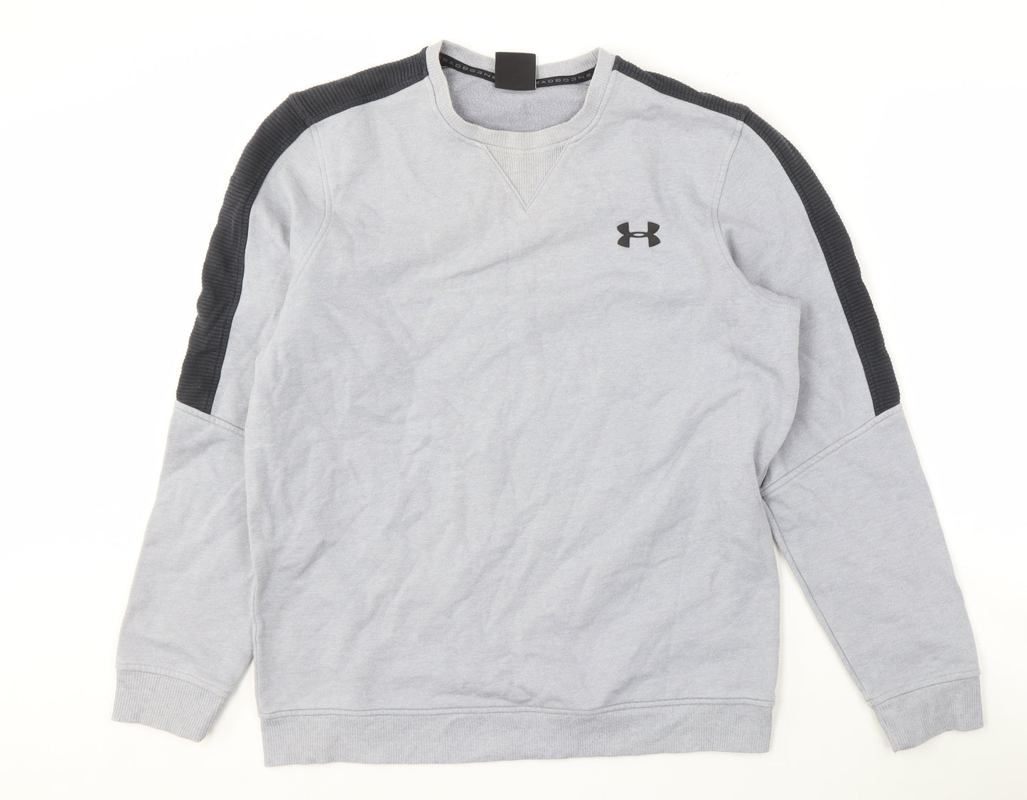 Under Armour Men's Grey Pullover Sweatshirt, M