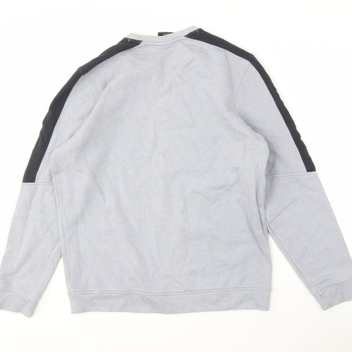 Under Armour Men's Grey Pullover Sweatshirt, M