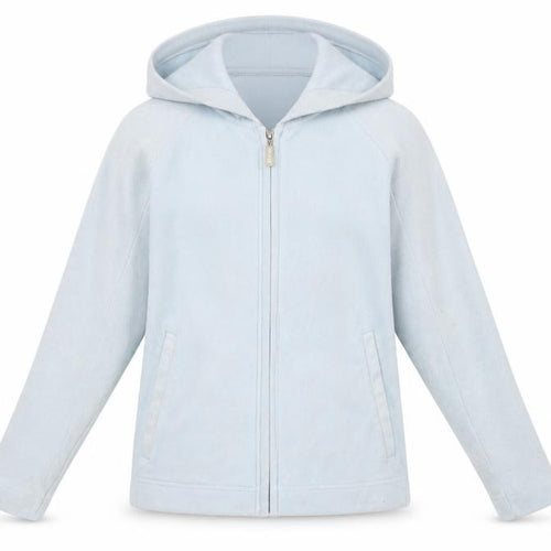 Regatta Women's Blue Hooded Fleece Jacket Size 10