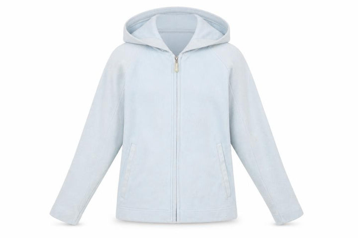 Regatta Women's Blue Hooded Fleece Jacket Size 10
