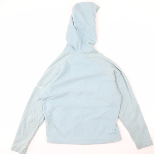 Regatta Women's Blue Hooded Fleece Jacket Size 10