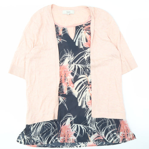 Next Women's Multicoloured Floral Tunic Size 14