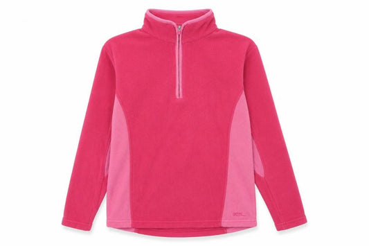 Front view of Gelert Women's Pink Fleece Sweatshirt, size 10