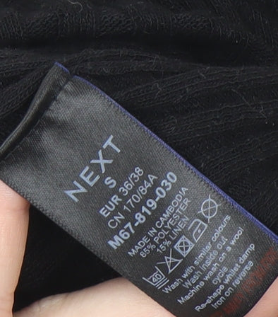 Next Women's Black Sleeveless Tank Top - Size S