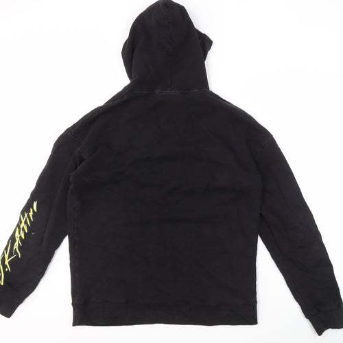 JKA Men's Black Pullover Hoodie - Size L