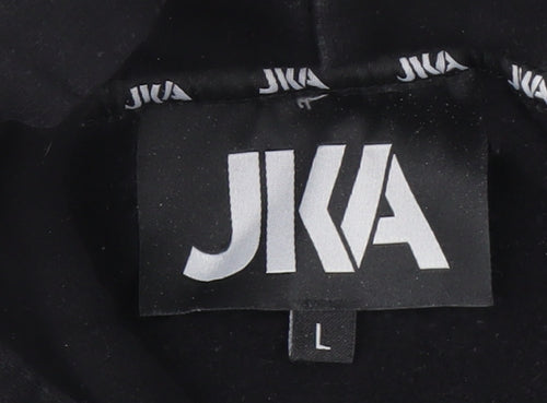 JKA Men's Black Pullover Hoodie - Size L