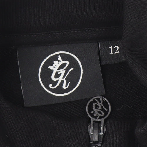 Gym King Women's Black Sweatshirt Size 12