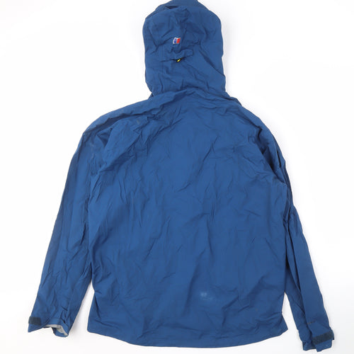 Berghaus Men's Blue M Windbreaker Jacket Hooded