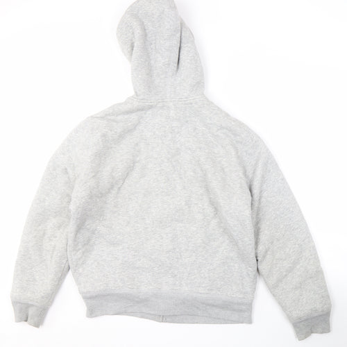GAP Men's Grey Full Zip Hoodie, Size M, Casual Wear