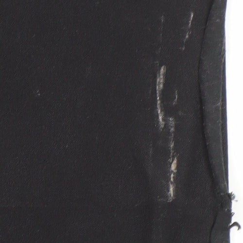 Divided Women's Black Trousers Size 12 Polyester Blend