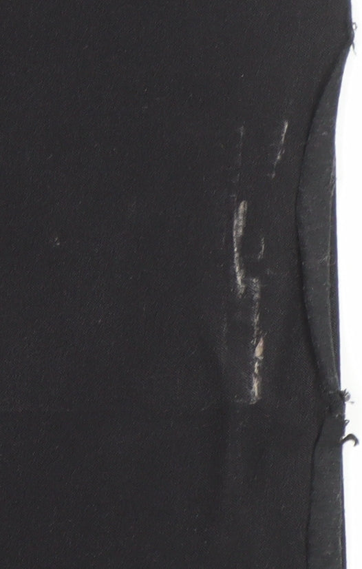 Divided Women's Black Trousers Size 12 Polyester Blend