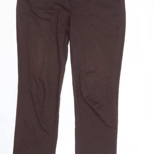Claudia.C Women's Brown Skinny Trousers S