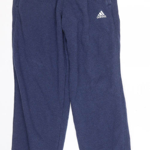 Adidas Men's Blue Jogger Trousers S