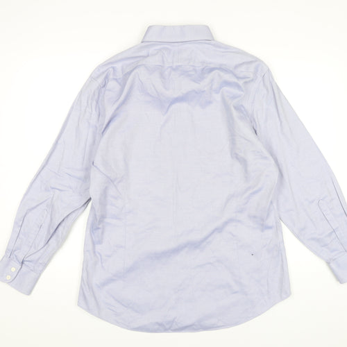 Charles Tyrwhitt Men's Blue Extra-Slim Fit Dress Shirt