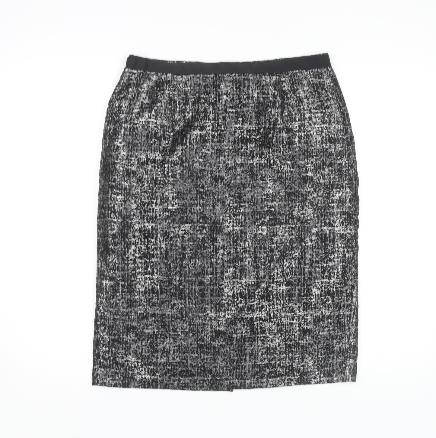 Marks and Spencer Women's Black Pencil Skirt, Size 12