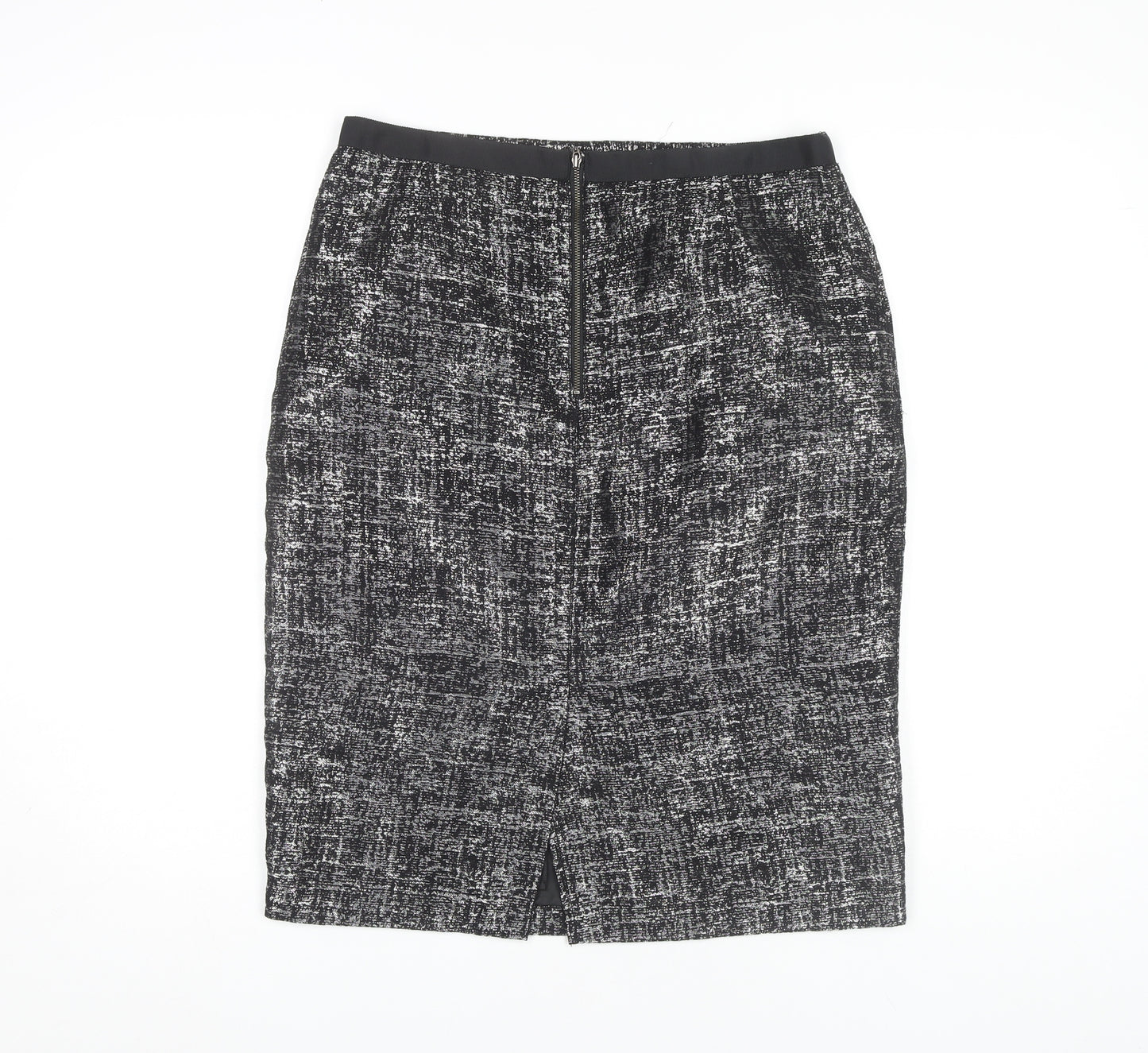 Marks and Spencer Women's Black Pencil Skirt, Size 12
