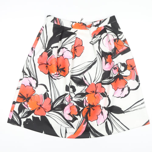 Roman Women's Multicoloured Floral A-Line Skirt Size 14