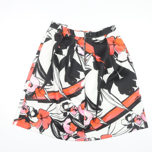 Roman Women's Multicoloured Floral A-Line Skirt Size 14