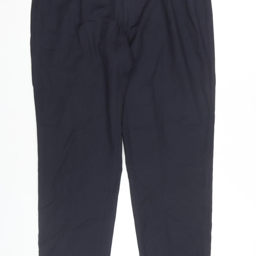 Marks and Spencer Men's Black Trousers, Size 38, Formal Wear