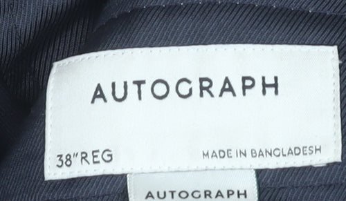 Marks and Spencer Men's Black Trousers, Size 38, Formal Wear