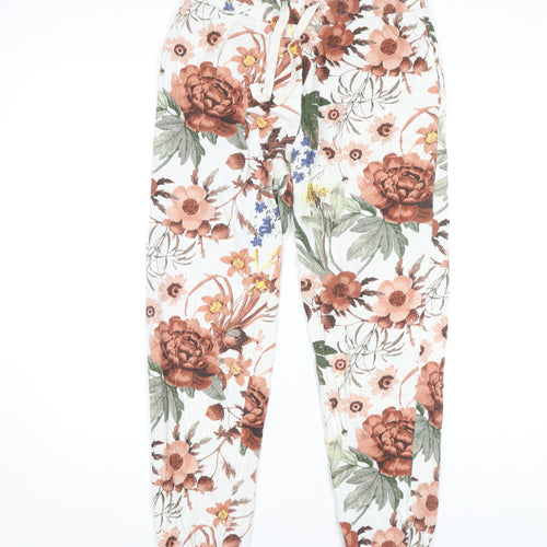 Next Women's Multicoloured Floral Lounge Pants Size 8