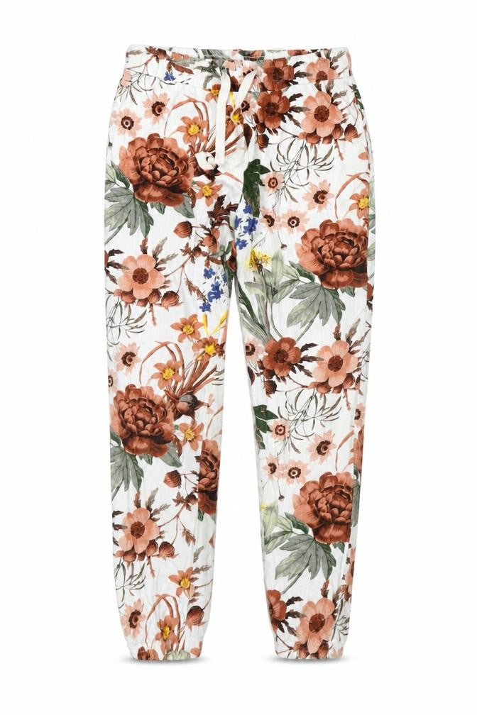 Front view of Next Women's Multicoloured Floral Lounge Pants, size 8